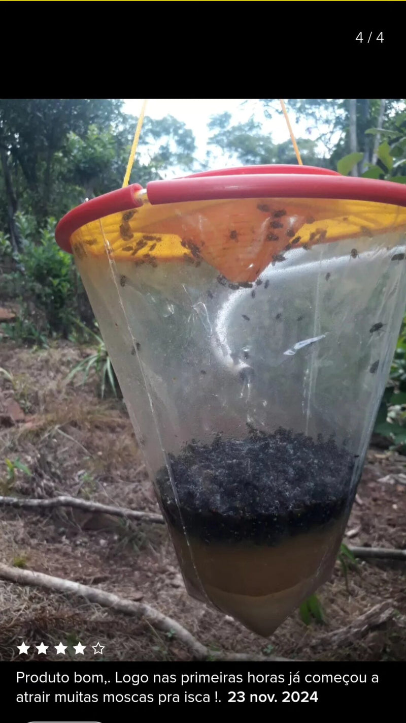 Armadilha Ecológica para Captura de Moscas e Mosquitos