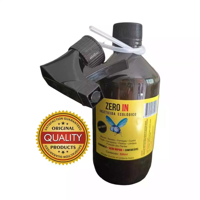 Kit 2 Mata Percevejos 500ml Longa Duração 100% Natural Sem Cheiro