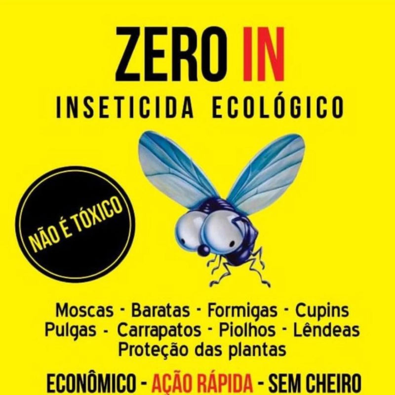 Kit 2 Mata Percevejos 500ml Longa Duração 100% Natural Sem Cheiro