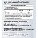 Zinco Quelado 60 cápsulas 500mg Herbalize